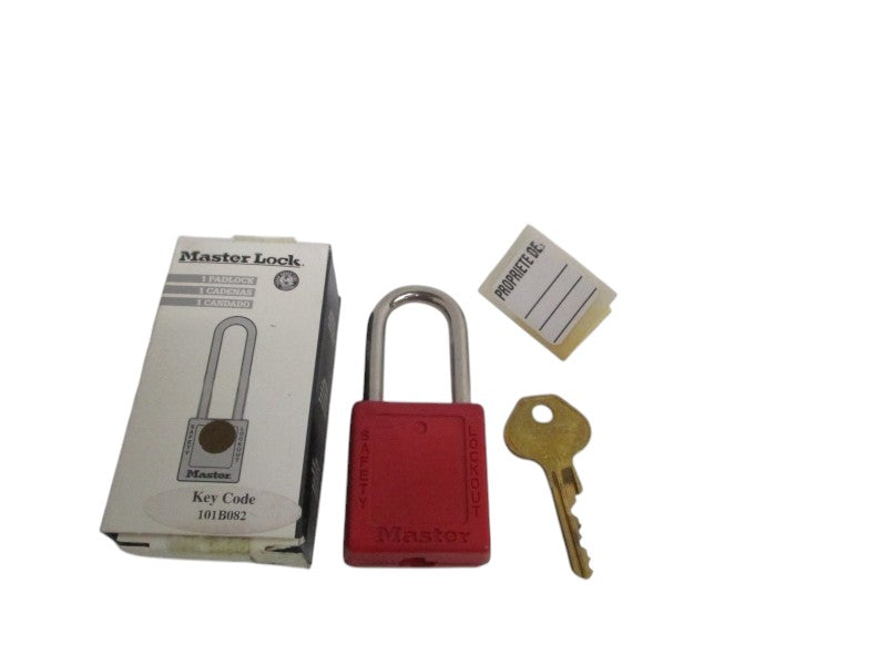 MASTER LOCK 410MKW7000REDLZ1 101B082 PADLOCK NSMP