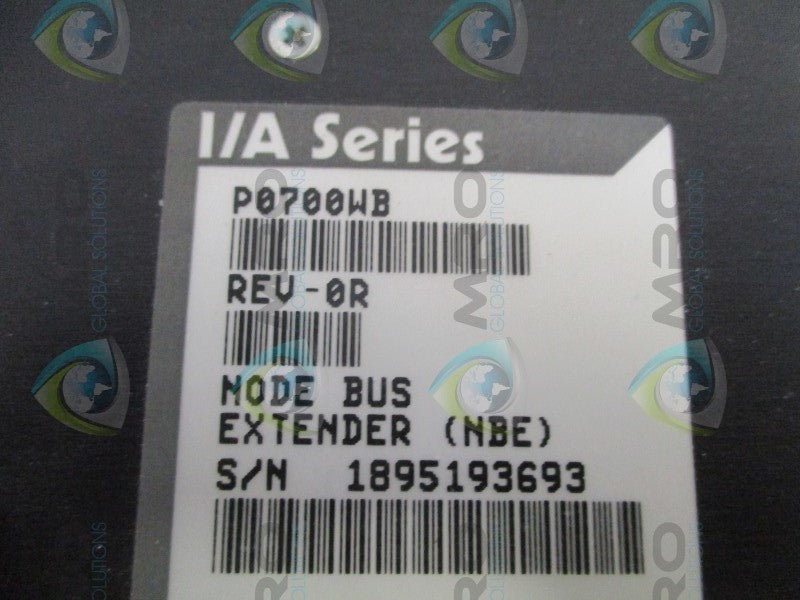 FOXBORO P0700WB NODE BUS EXTENDER MODULE NSMP