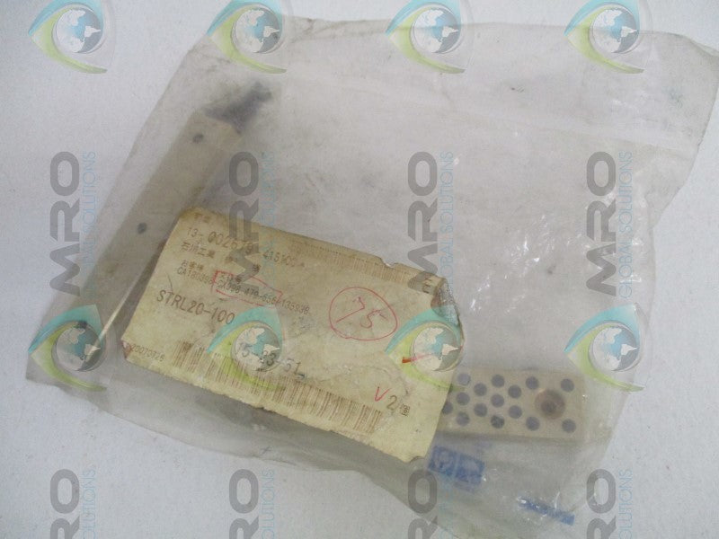 MISUMI STRL20-100 SLIDE PLATE (PKG. OF 2) NSMP