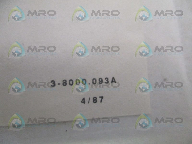 SIGNET 3-8000.093A O-RING NSNP