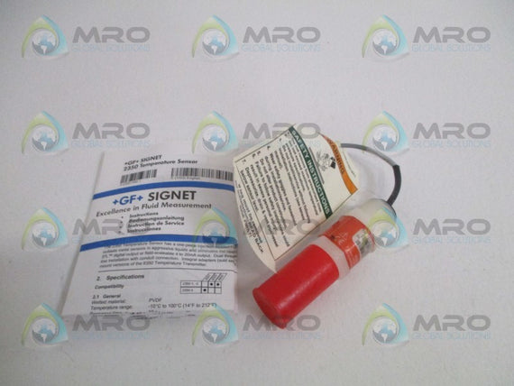 GEORGE FISCHER 3-2350-2 159000022 TEMPERATURE SENSOR-INTEGRAL NSMP