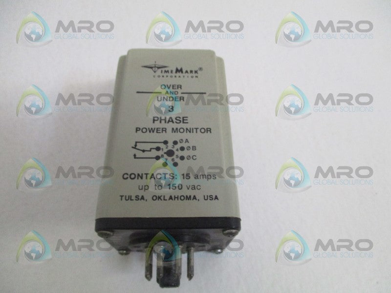TIME MARK A246 3-PHASE POWER MONITOR UNMP