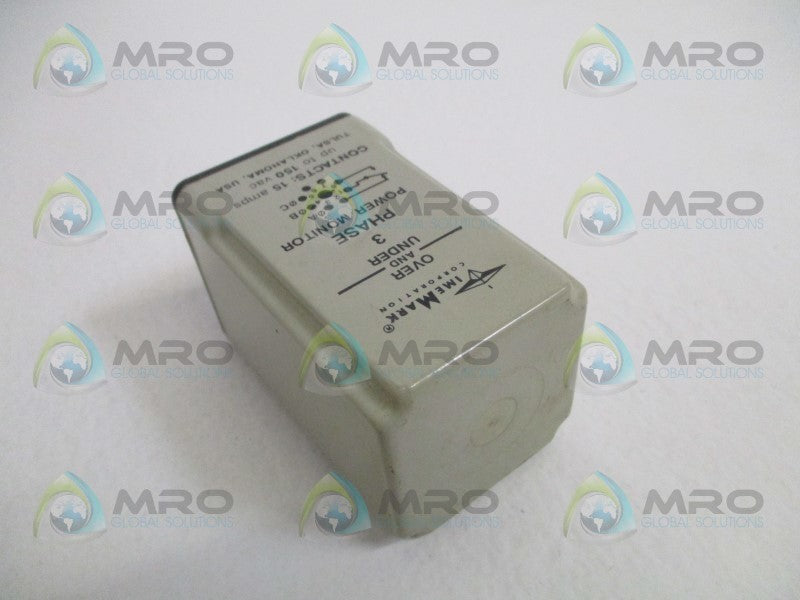 TIME MARK A246 3-PHASE POWER MONITOR UNMP