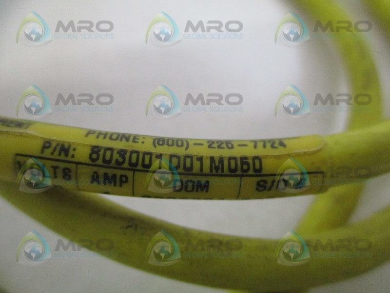 DANIEL WOODHEAD 803001D01M050 CORDSET  UNMP