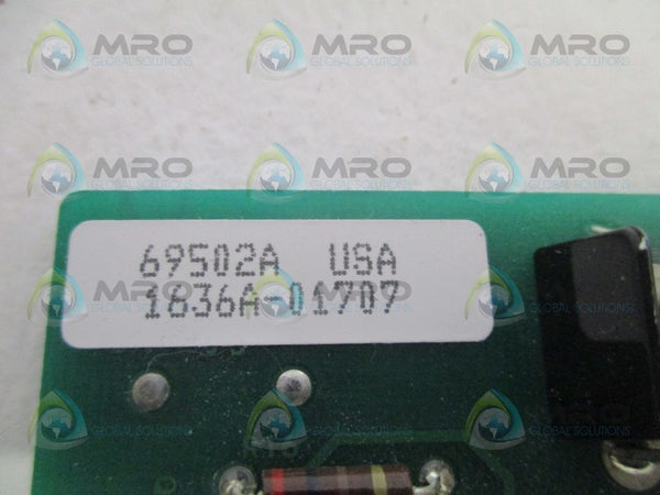 HEWLETT PACKARD 69502A 1636A-01707 CIRCUIT BOARD  NSNP