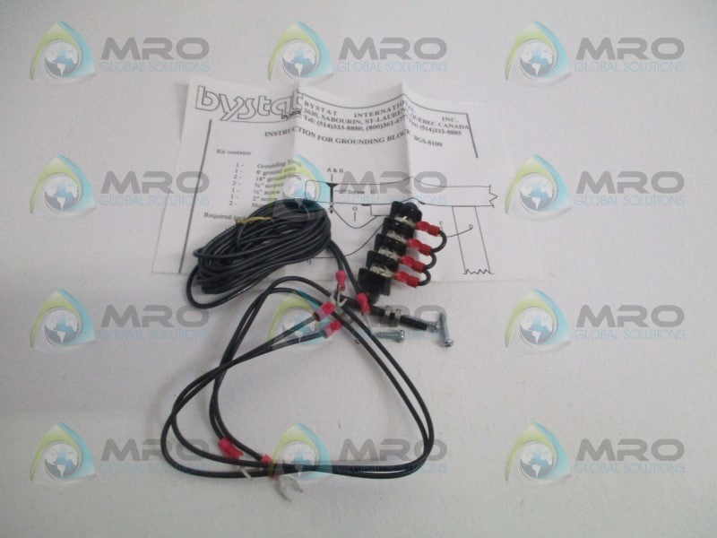 BYSTAT INTERNATIONAL BGS-8100 GROUDING BLOCK  NSNP FACTORY BAG