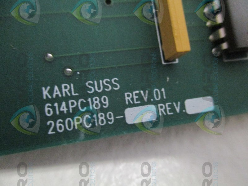 KARL SUSS 614PC189 260PC189 CARD ASSEMBLY  NSNP
