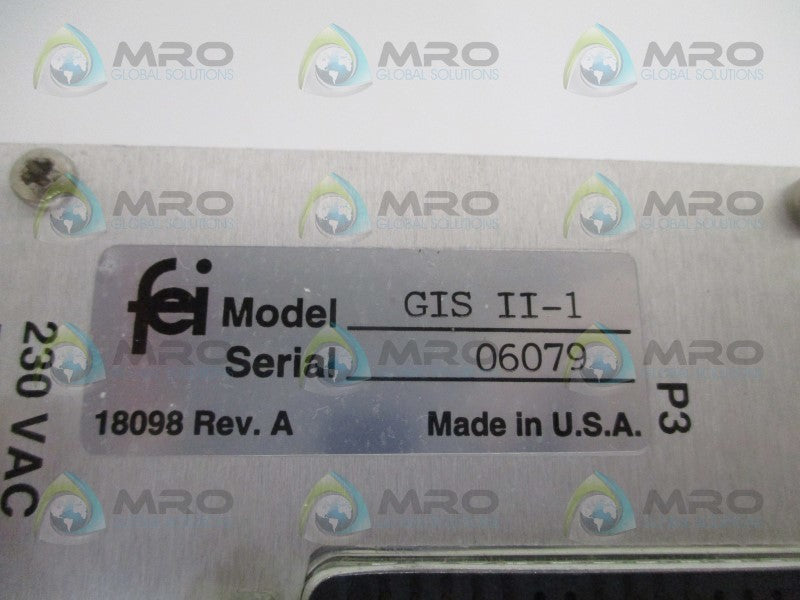 FEI GISII GAS INJECTION CONTROLLER  UNMP