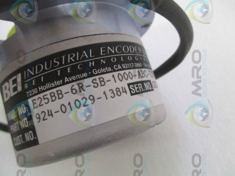 BEI E25BB-6R-SB-1000-ABC-7272-SC18 924-01029-1384 ENCODER  NSNP
