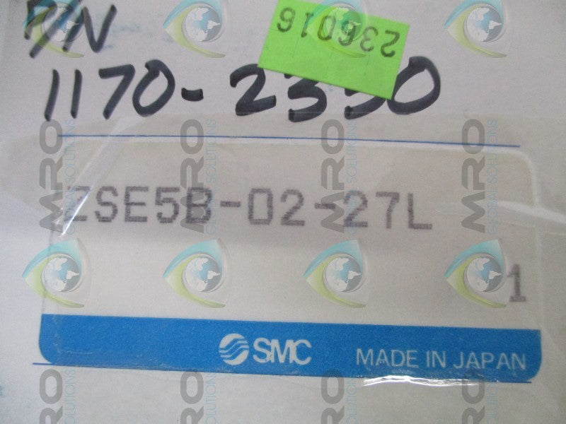 SMC ZSE5B-02-27L PRESSURE SWITCH  NSMP