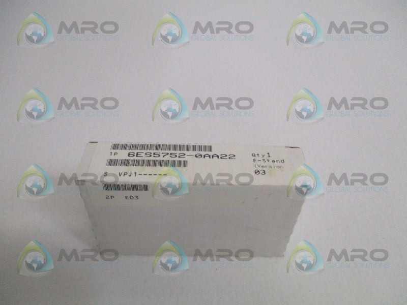 SIEMENS SIMATIC S5 6ES5752-0AA22 INTERFACE SUBMODULE  NSFS