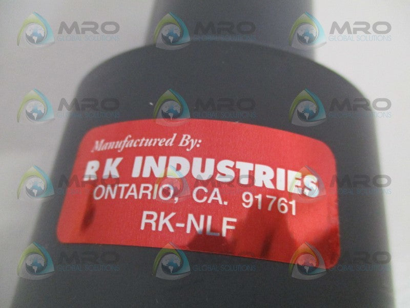 RK INDUSTRIES RK-NLF PRESSURE REGULATOR  NSNP