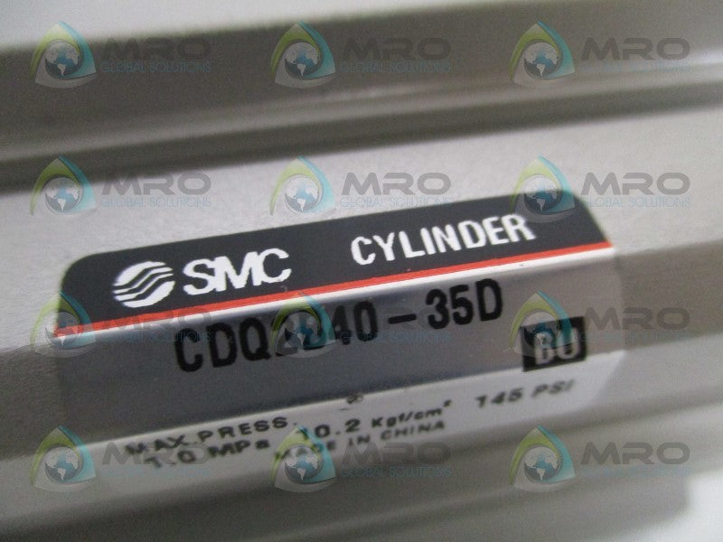 SMC CDQ2B40-35D COMPACT CYLINDER  UNMP