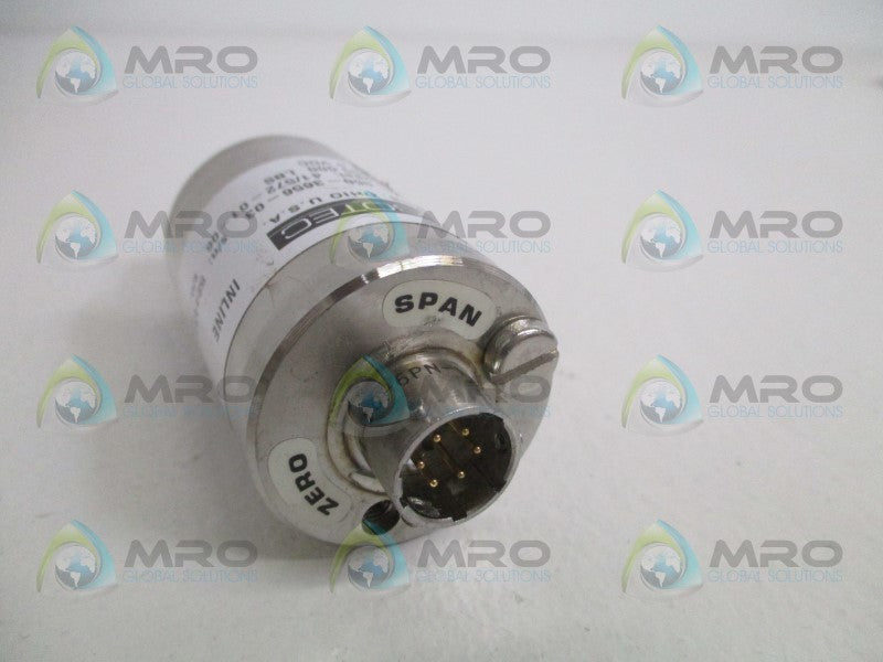 SENSOTEC 060-3656-03 41/572-01-06 TRANSDUCER IN-LINE AMPLIFIER 2000 LBS  UNMP