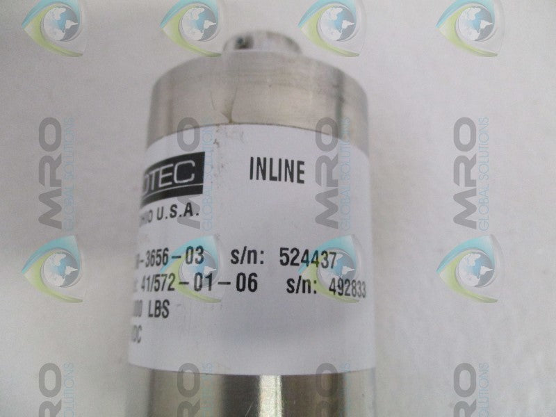 SENSOTEC 060-3656-03 41/572-01-06 TRANSDUCER IN-LINE AMPLIFIER 2000 LBS  UNMP