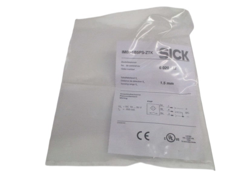 SICK IM08-1B5PS-ZTK PROXIMITY SWITCH SENSOR  NSMP