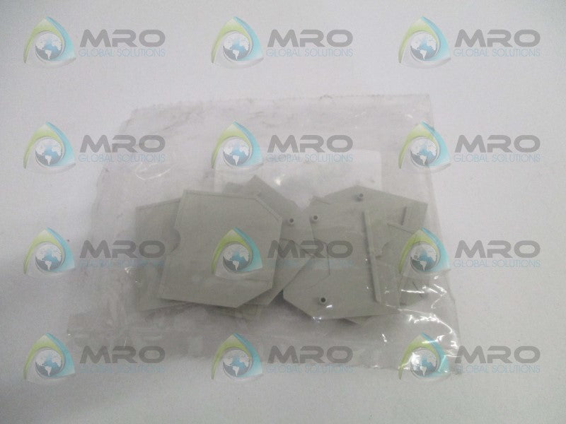 WIELAND 07.311.0255.0 END PLATE (PKG. OF 10)   NSMP