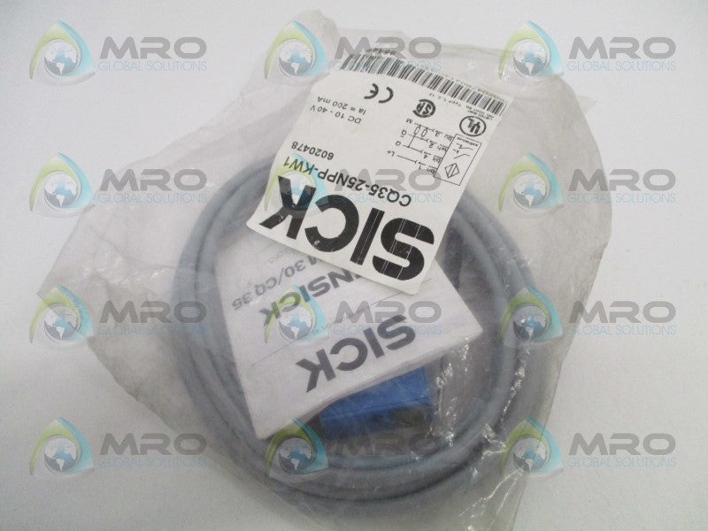 SICK CQ35-25NPP-KW1 CAPACITIVE PROXIMITY SENSOR  NSMP