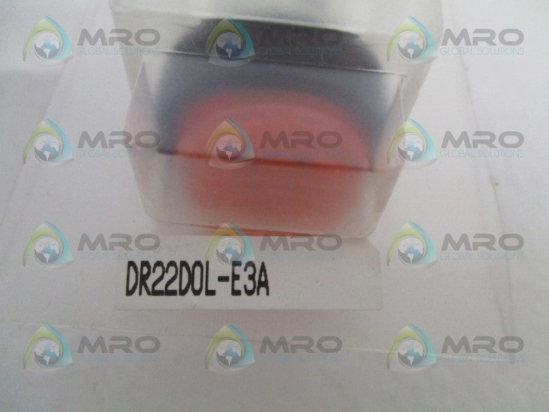 FUJI ELECTRIC DR22D0L-E3A AMBER INDICATOR LIGHT  NSNP IN ORGINAL PACKAGE