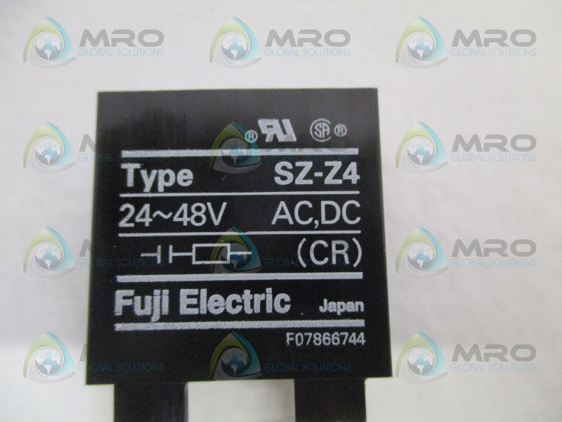 FUJI ELECTRIC SZ-Z4 COIL SURGE SUPPRESSOR 24VAC/48VDC  NSNP