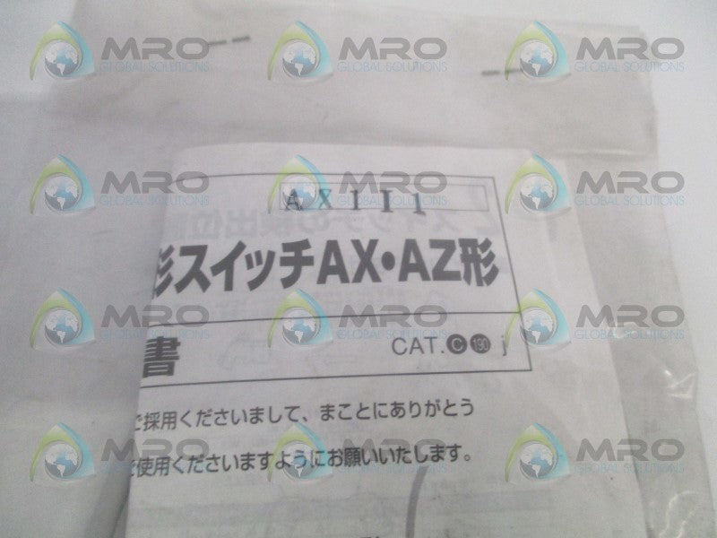 TAIYO AX111 PROXIMITY SWITCH * NEW IN FACTORY BAG *