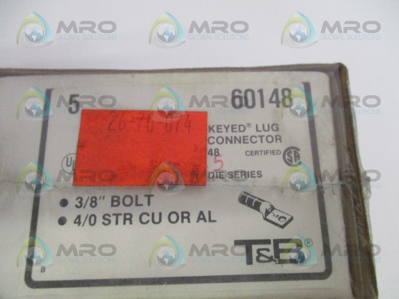 THOMAS & BETTS 60148 LUG CONNECTOR (PKG. OF 5) NSFS