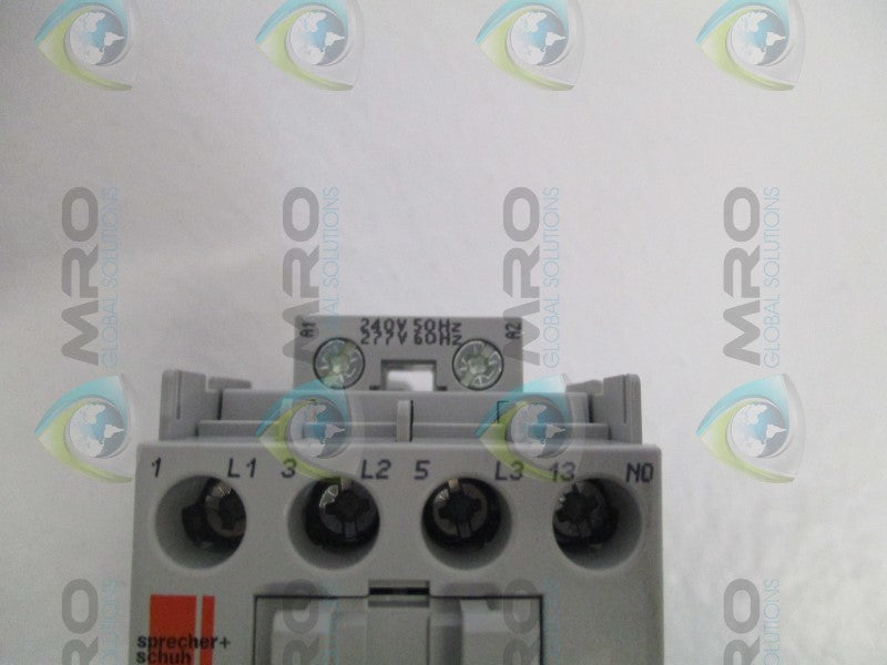 SPRECHER+SCHUH CA7-16-10-277 CONTACTOR 240/277V NSMP