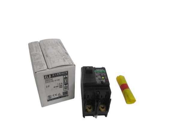 FUJI ELECTRIC EG32AC EB2AEAC-010B EARTH LEAKAGE CIRCUIT BREAKER 10A NSMP