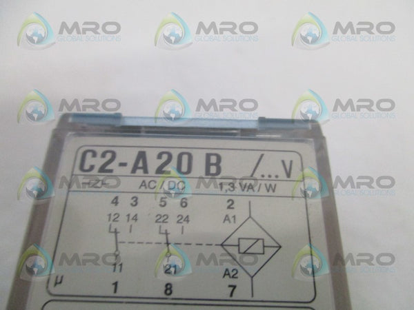 RELECO C2-A20B RELAY 24VADC UNMP