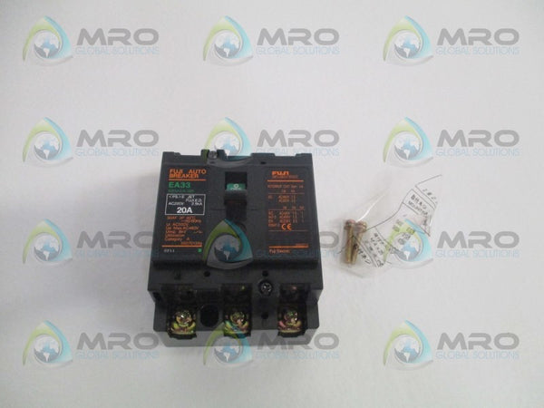 FUJI ELECTRIC EA33 BB3AEA-020 AUTO BREAKER 20A NSMP