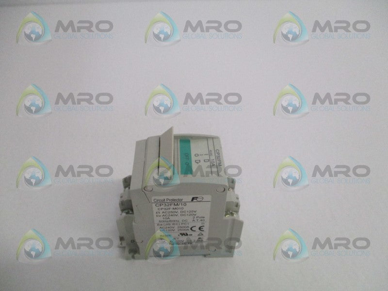 FUJI ELECTRIC CP32FM/10 CIRCUIT PROTECTOR 10A NSMP