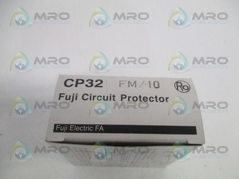 FUJI ELECTRIC CP32FM/10 CIRCUIT PROTECTOR 10A NSMP