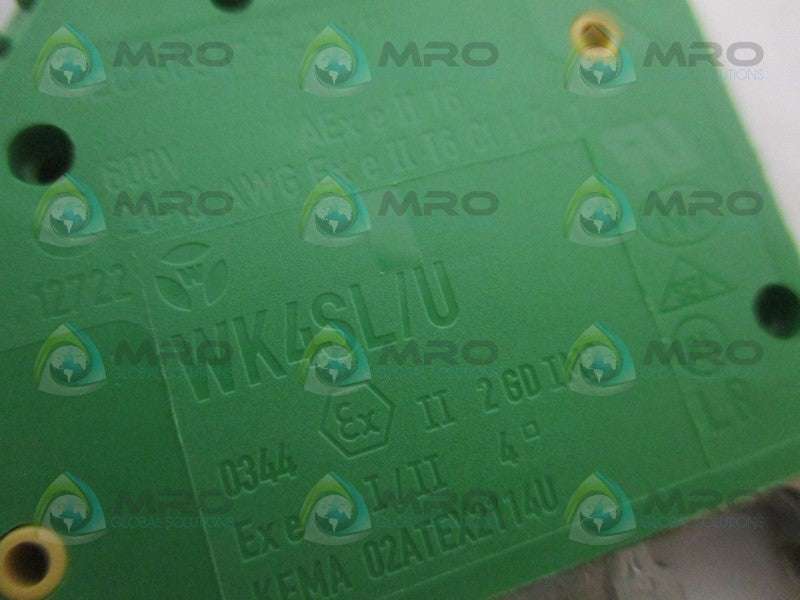 WIELAND WK4SL/U TERMINAL BLOCK NSNP