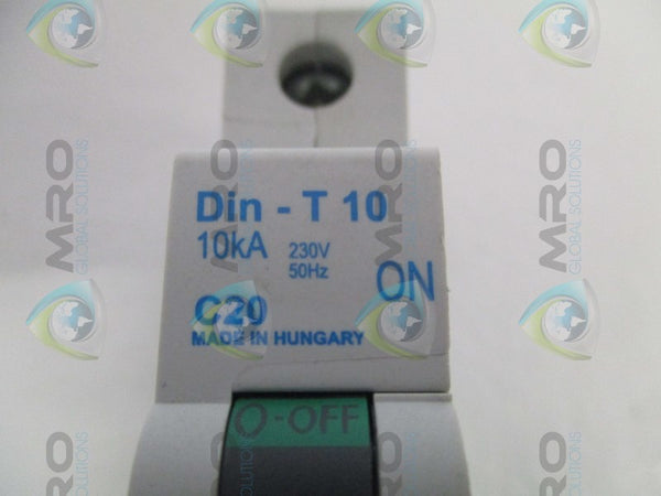 NHP TERASAKI 675832 CIRCUIT BREAKER 20A 230V NSNP