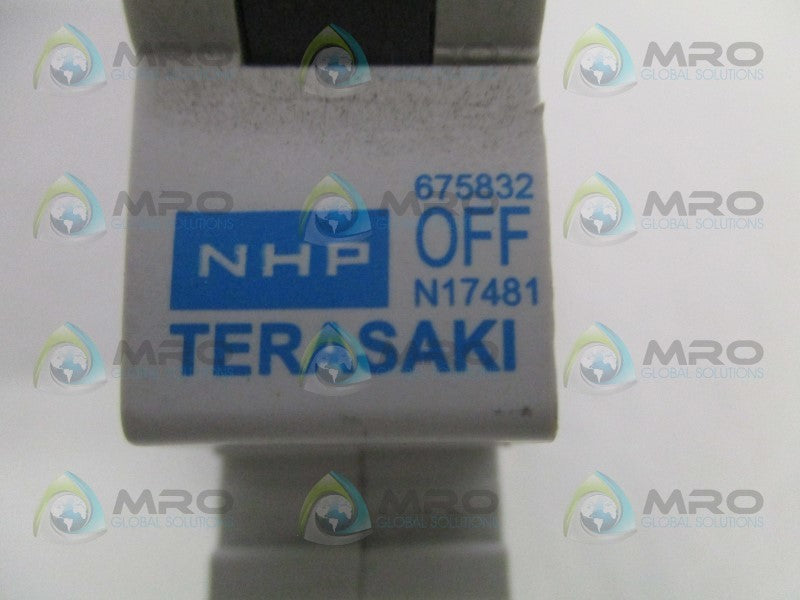 NHP TERASAKI 675832 CIRCUIT BREAKER 20A 230V NSNP