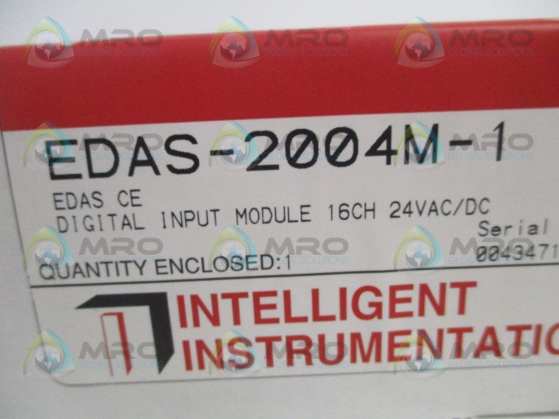 INTELLIGENT INSTRUMENTATION EDAS-2004M-1 DIGITAL INPUT MODULE NSFS