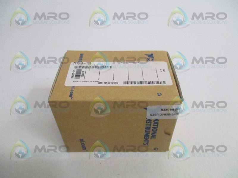 NATIONAL INSTRUMENTS 777518-120 184522C-01 FP-TC-120 MODULE NSFS