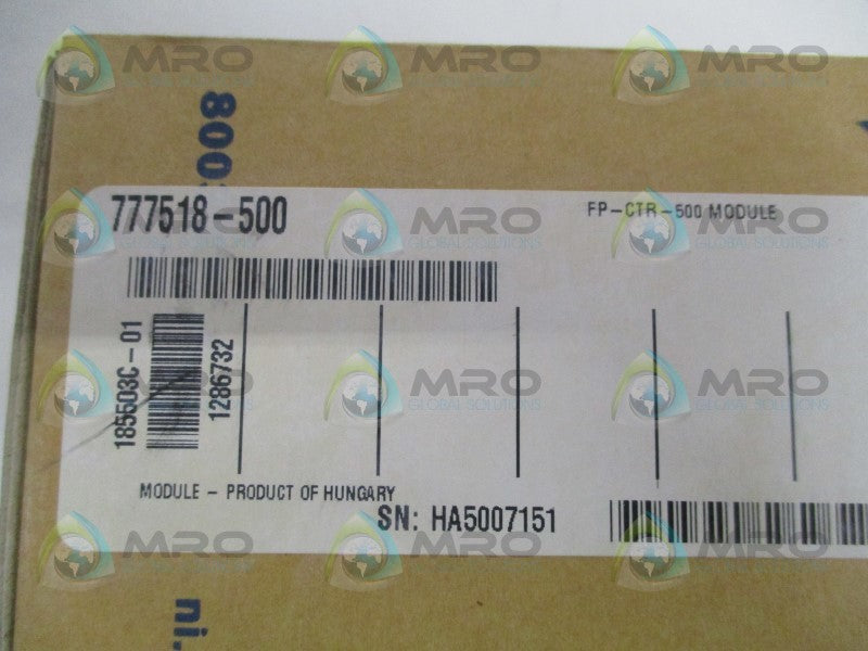 NATIONAL INSTRUMENTS 777518-500 185503C-01 FP-CTR-500 MODULE NSFS