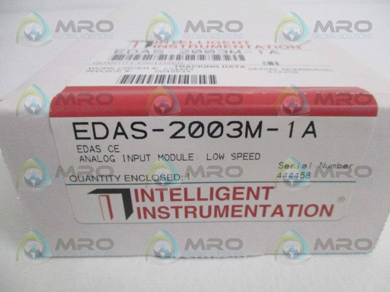 INTELLIGENT INSTRUMENTATION EDAS-2003M-1A ANALOG INPUT MODULE NSFS