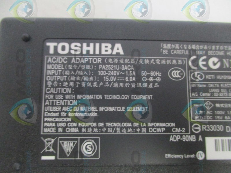 TOSHIBA PA2521U-3ACA AC/DC ADAPTOR NSNP