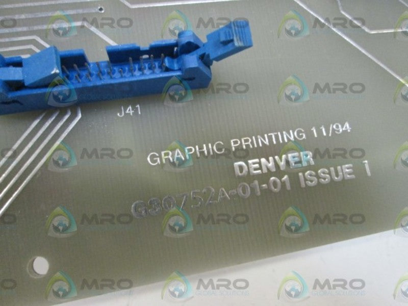 PANEL DISPLAY G30752A-01-01 NSNP