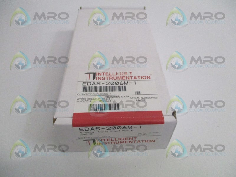 INTELLIGENT INSTRUMENTATION EDAS-2006M-1 ANALOG OUTPUT MODULE NSFS