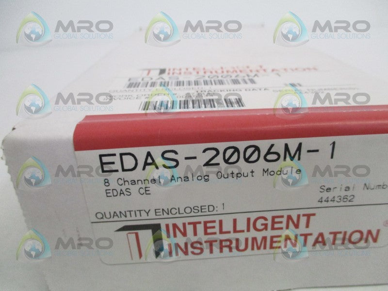 INTELLIGENT INSTRUMENTATION EDAS-2006M-1 ANALOG OUTPUT MODULE NSFS