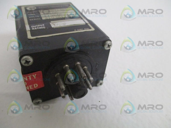 SYRACUSE ELECTRONICS DDS-02305 TIMER RELAY 15SEC UNMP