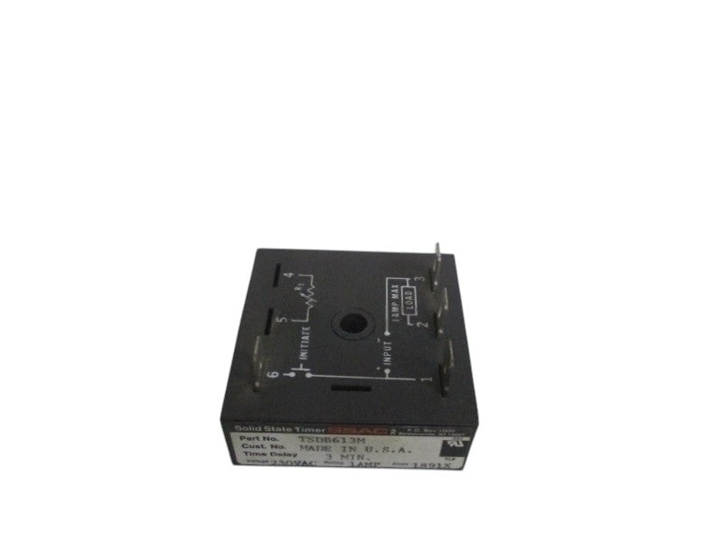 SSAC TSDB613M SOLID STATE TIMER 3MIN. UNMP