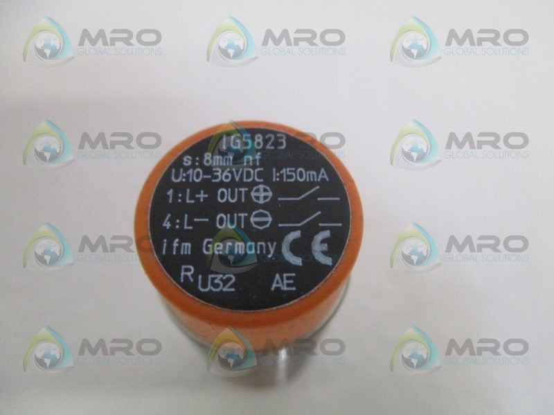 IFM EFECTOR IG5823 INDUCTIVE PROXIMITY SWITCH NSNP