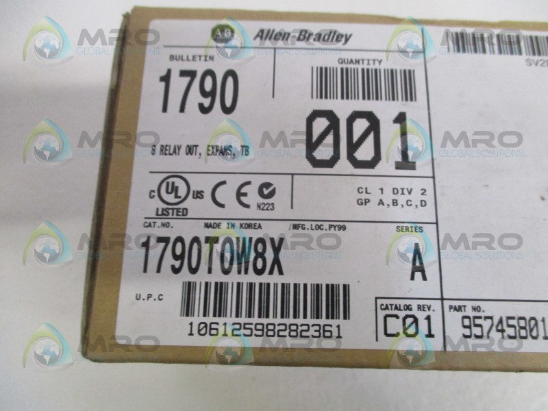 INDUSTRIAL SPARE PART CompactBlock LDX 1790-T0W8X SER. A DATE: 2008  NSFS
