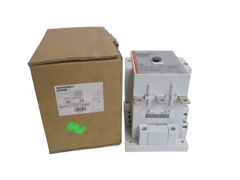 SPRECHER+SCHUH CA6-110-11 CONTACTOR 110/120V  NSMP