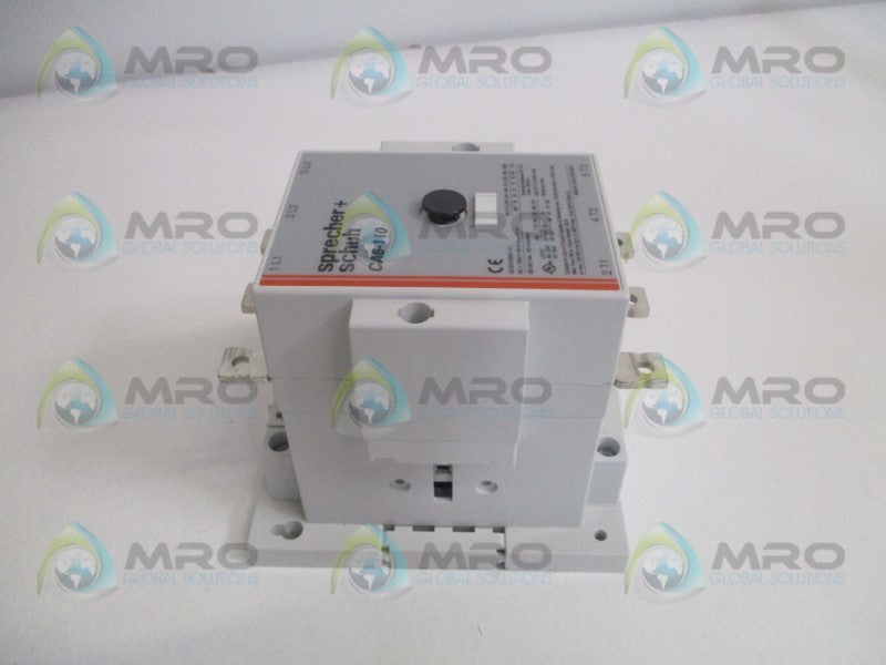 SPRECHER+SCHUH CA6-110-11 CONTACTOR 110/120V  NSMP