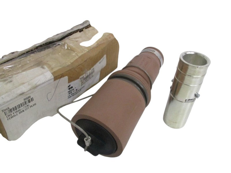 COOPER A201100-8 BROWN FEMALE PLUG INSULATOR  NSMP